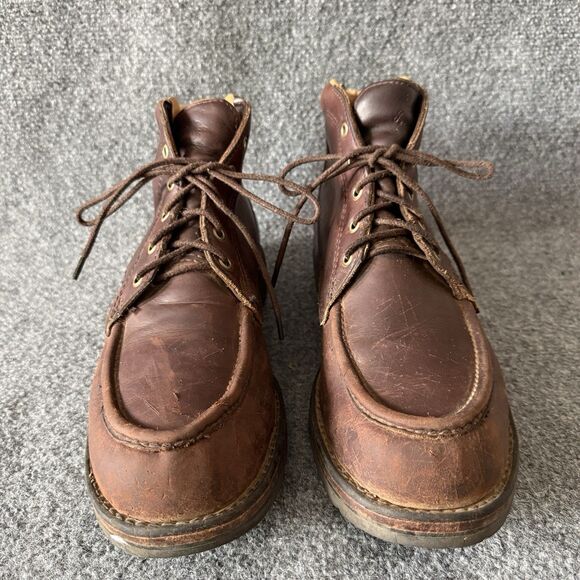 Filson Men\'s Chukka Boots Brown Leather Lace Up Round Toe Size 11.5 D